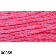Hand Embroidery Stranded Cotton Threads - pack of 25 Each | Color Colour: Shades = 00055 to 00094