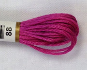 Hand Embroidery Stranded Cotton Threads - pack of 25 Each | Color Colour: Shades = 00055 to 00094