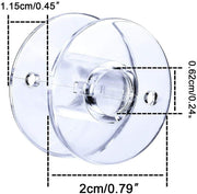 Plastic Bobbin Box Pack of 25