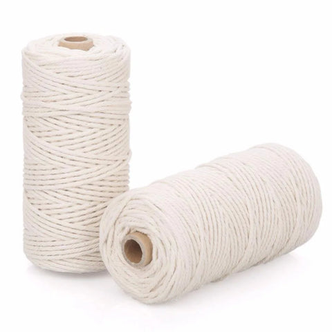 White Cotton Piping Thread-Pack  of Two