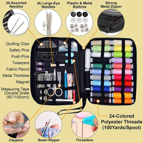 Gemsy Premium Sewing Kit Box
